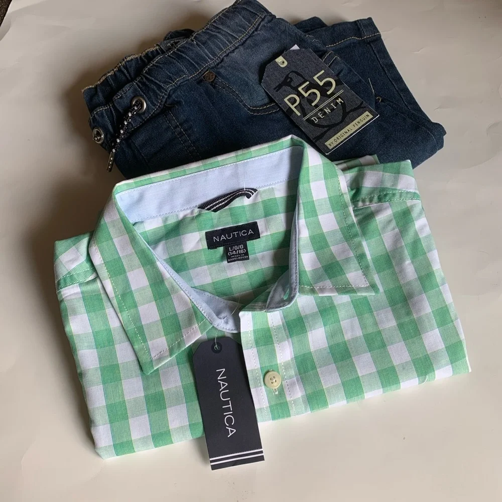 Nautica & penguin big boy outfit‎ size 14/16